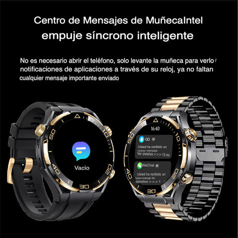 Elegante Smartwatch resistente al agua + Auricular Bluetooth