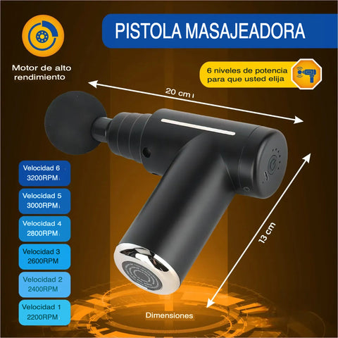 Masajeador de percusión portátil, máquina de masajes - Promoción