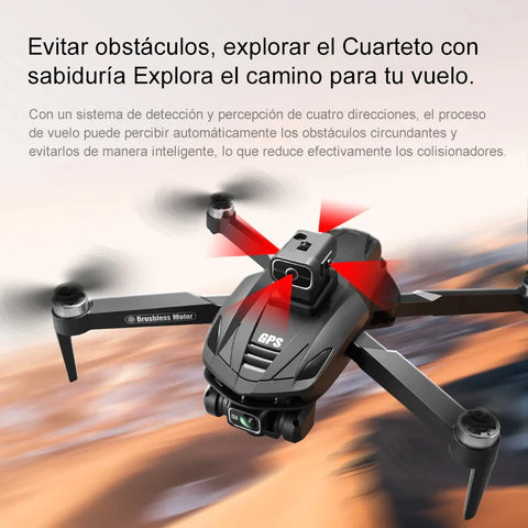 Drone Profesional 5Km con Lente Óptica 4K FullHD Wifi / X8