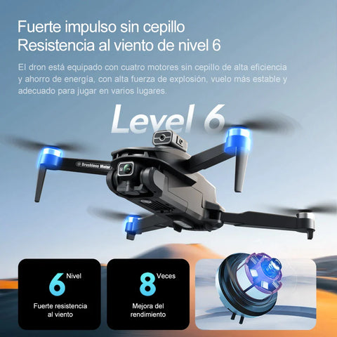 Drone Profesional 5Km con Lente Óptica 4K FullHD Wifi / X8