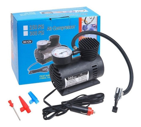 Compresor Mini e Inflador De Aire Portatil 300psi