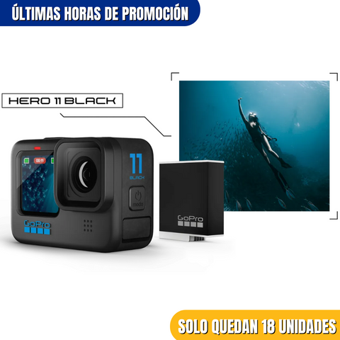 Camara GoPro HERO13 A Prueba de Agua | ÚLTIMAS UNIDADES DISPONIBLES