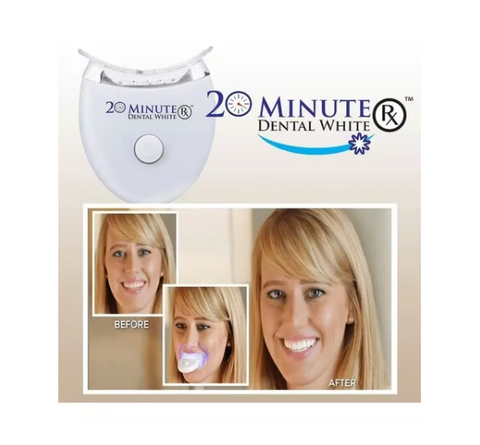 Kit De Blanqueamiento Dental White Ligth 20 Minutos Aplicador Facil Uso