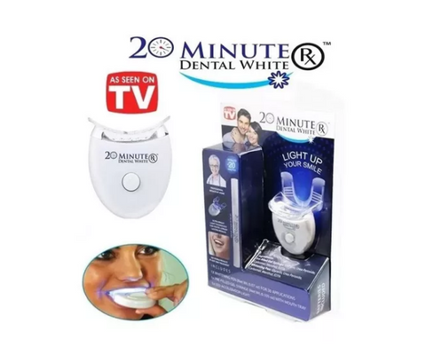 Kit De Blanqueamiento Dental White Ligth 20 Minutos Aplicador Facil Uso