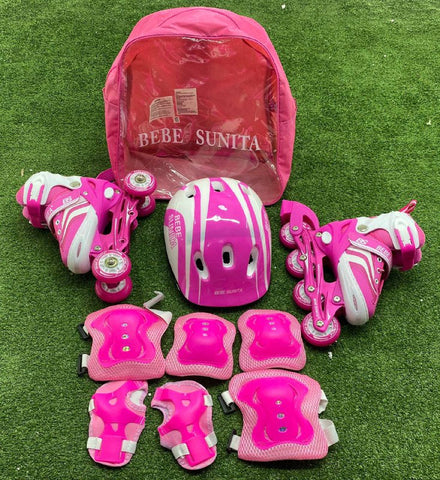 Kit Patínes 2 en 1 para niñas  bebesunita