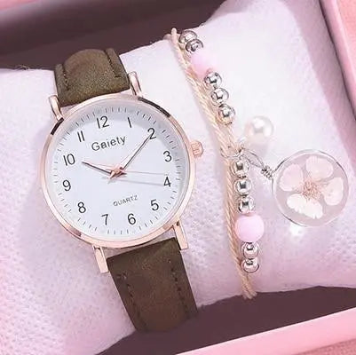 Reloj de lujo + pulsera gratis