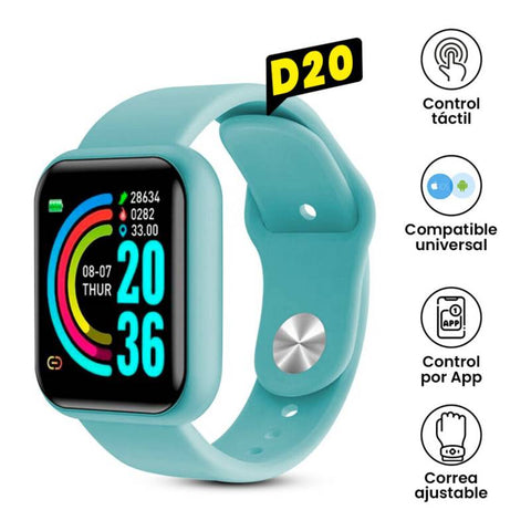 Reloj inteligente SMARTWATCH D20 PRO - Mega promoción